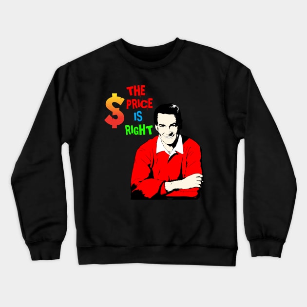 Bob Barker t-shirt Crewneck Sweatshirt by Jian's stores